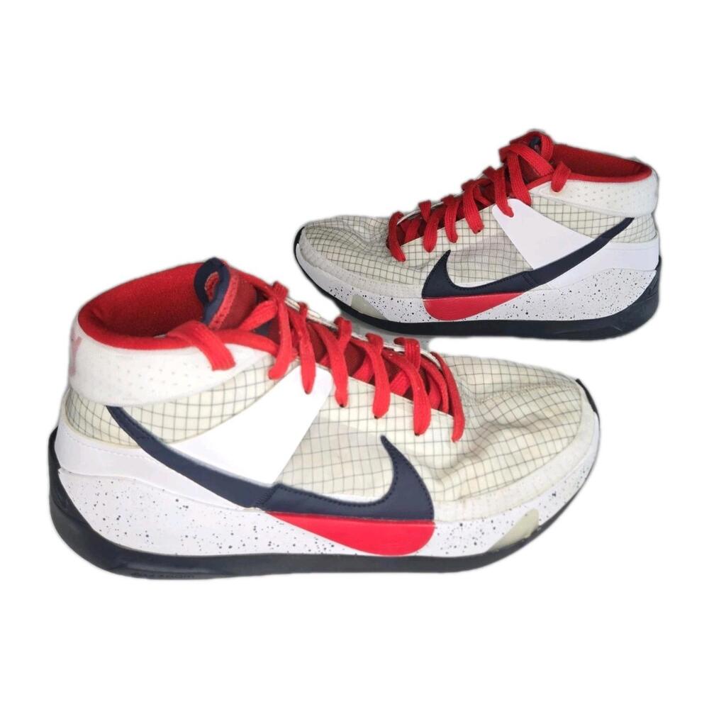 Nike KD 13 USA Olympic White Red Blue Kevin Durant CI9948-101 Men's 11 Shoes